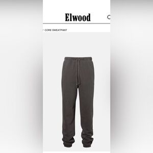 Elwood Unisex Core Sweatpants - Grey - Size Medium
